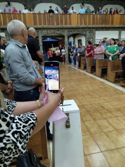 Encerramento das Novenas de Nossa Senhora Aparecida reúne centenas de devotos em Laranjeiras do Sul